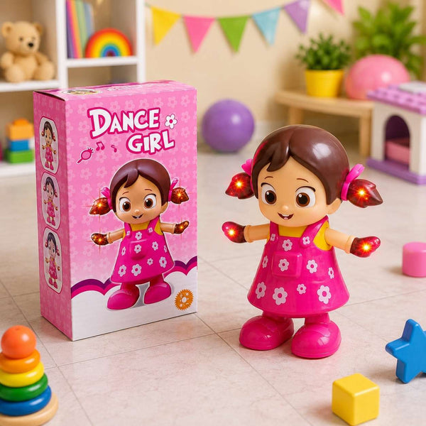 Dance Girl Musical Light Toy for Kids
