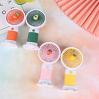 Cute Handheld USB Rechargeable Fan