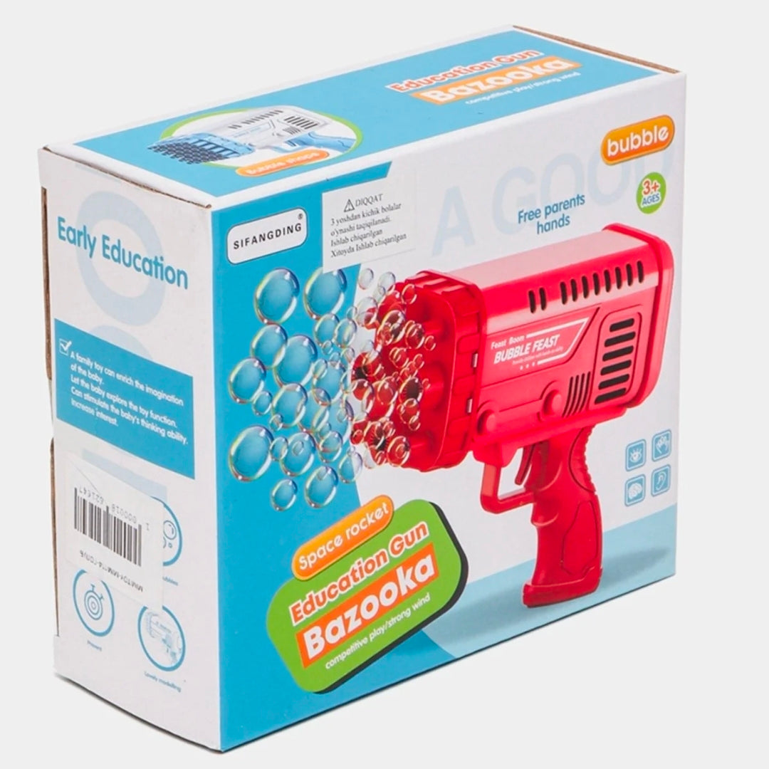 Bazooka Bubble Gun – Automatic Bubble Blaster for Kids
