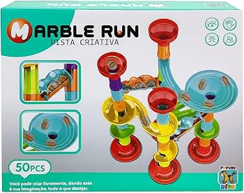Marble Run Building Track Set  Construction Toy for Kids