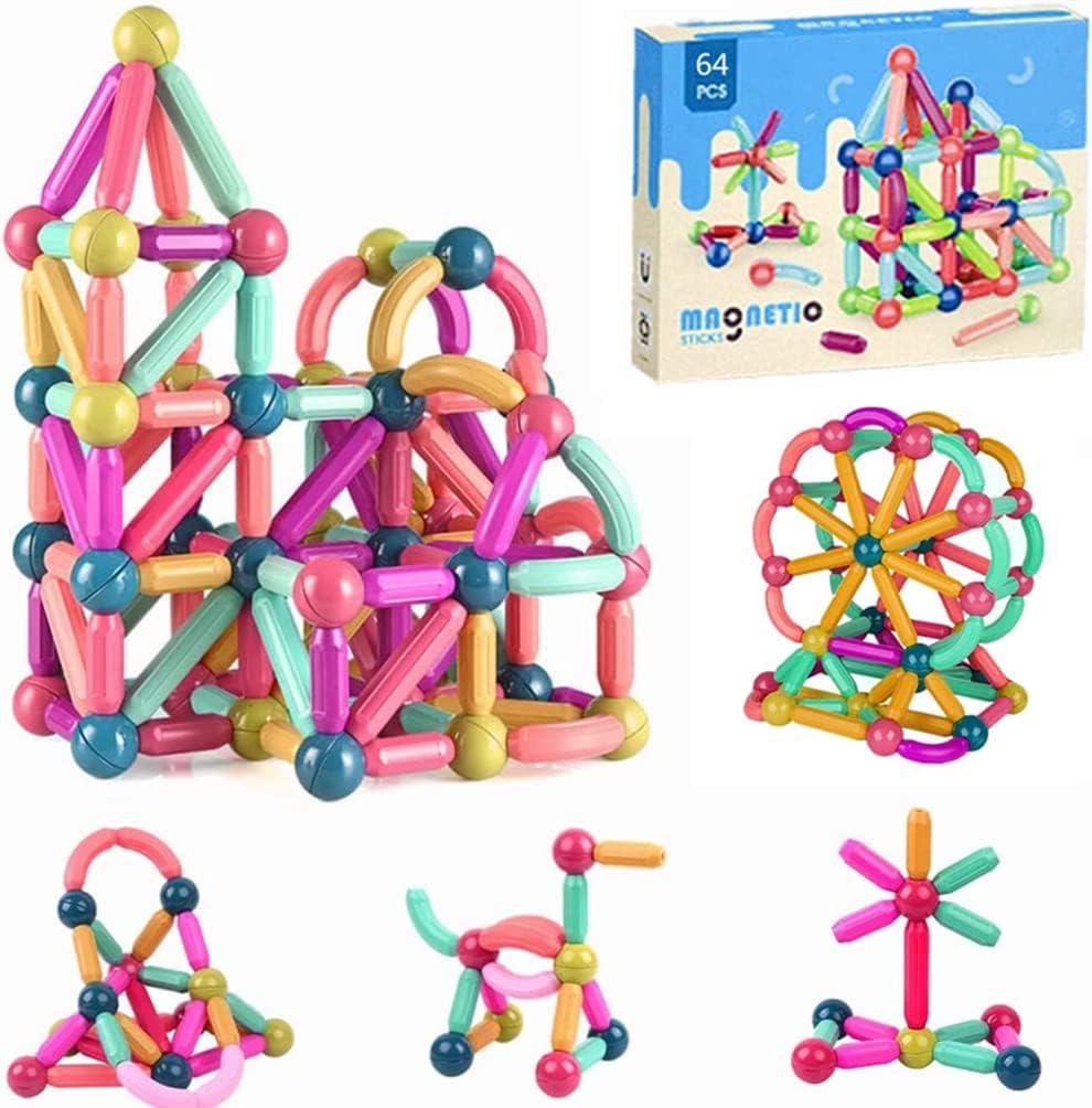 Magnetic Building Blocks Set – Fun & Educational Toy for Kids