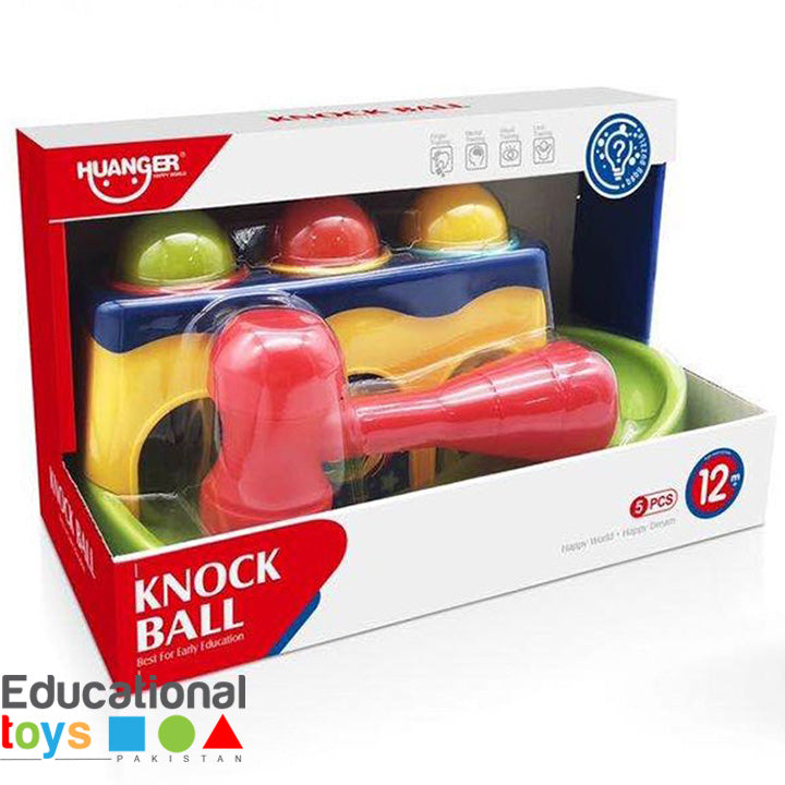 Huanger Knock Ball Hammer Toy – Educational Pounding Game for Kids