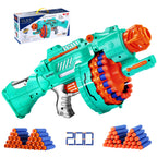 Blast Automatic Soft Bullet Gun – Rotating Drum Foam Dart Blaster