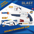 Double Barrel Soft Bullet Blaster Gun