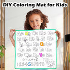 Washable Drawing Mat for Kids – Reusable Magic Coloring & Learning Play Mat
