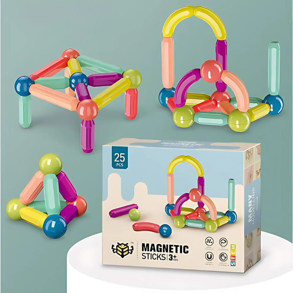Magnetic Building Blocks Set – Fun & Educational Toy for Kids