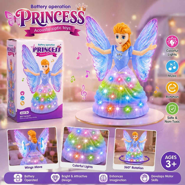 Princess Fairy Dancing Light Doll Toy