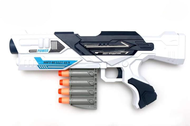 Star Warrior Soft Bullet Gun – Manual Foam Dart Blaster