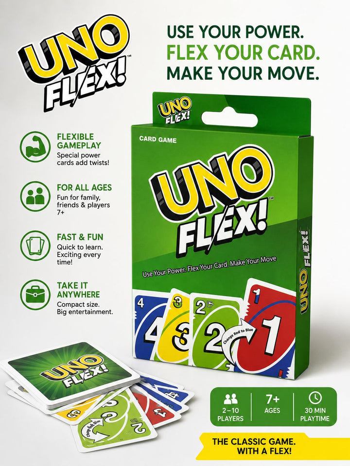 UNO Flex – Exciting & Flexible Card Game