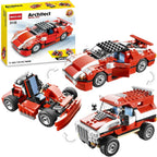 Architect Bricks Toys Super Speedster Building Blocks – 23 in 1 Car Set (278+ PCS)