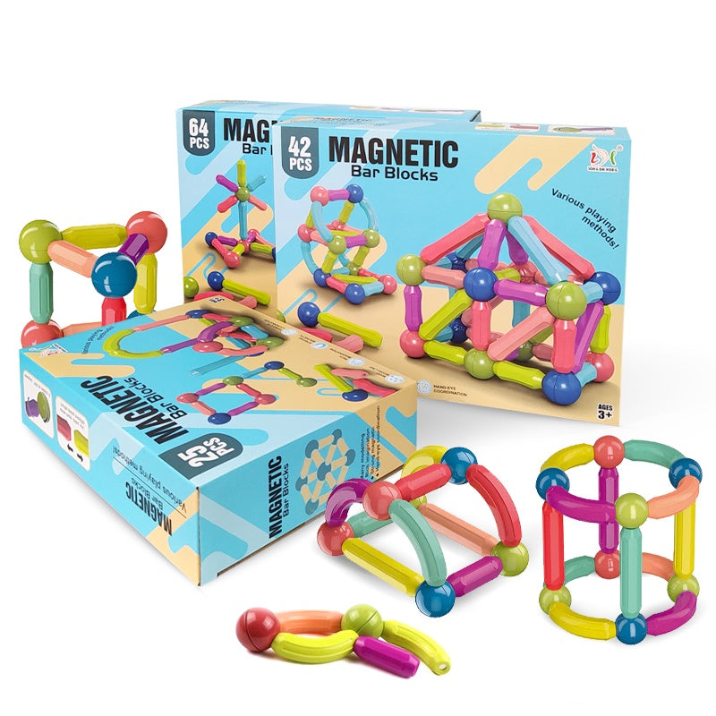 Magnetic Building Blocks Set – Fun & Educational Toy for Kids