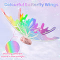 Colorful LED Butterfly Fairy Wings – Light-Up Costume Wings for Kids