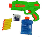 2-in-1 Soft Bullet & Orbeez Gel Blaster Gun – Manual Action Toy