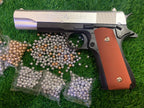 Hawk Metal Ball Toy Pistol – Manual Spring Action Blaster