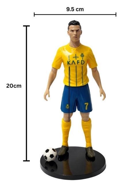 Ronaldo Football Action Figure – 20CM Soccer Player Collectible Toy
