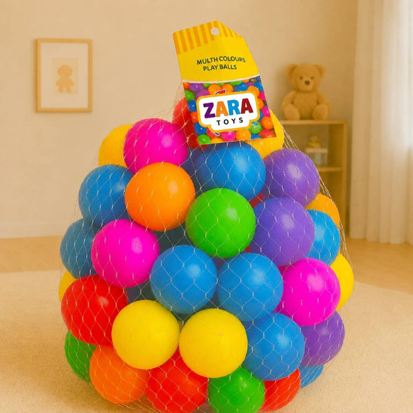 Kids Colorful Play Balls – Multi-Color Ball Pit Balls