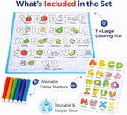 Washable Drawing Mat for Kids – Reusable Magic Coloring & Learning Play Mat
