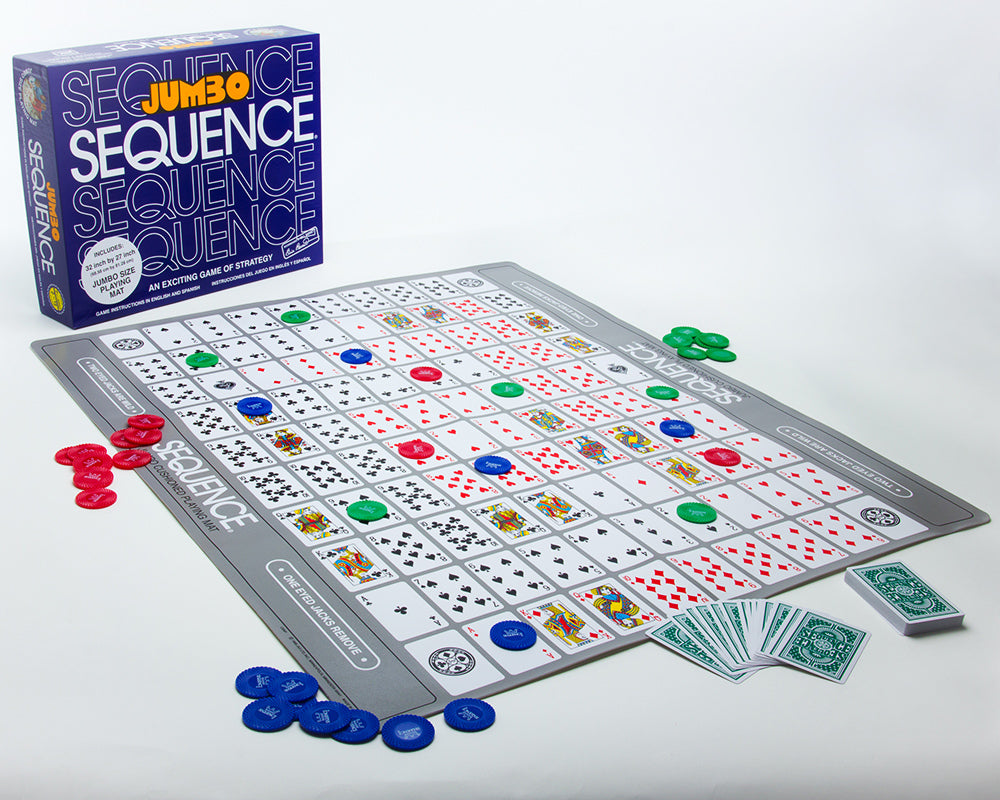 Sequence Jumbo – Giant Family Strategy Board Game