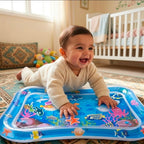 Inflatable Tummy Time Water Play Mat for Babies