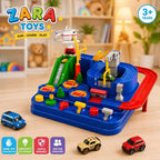 Adventure Car Games Track Toy Set