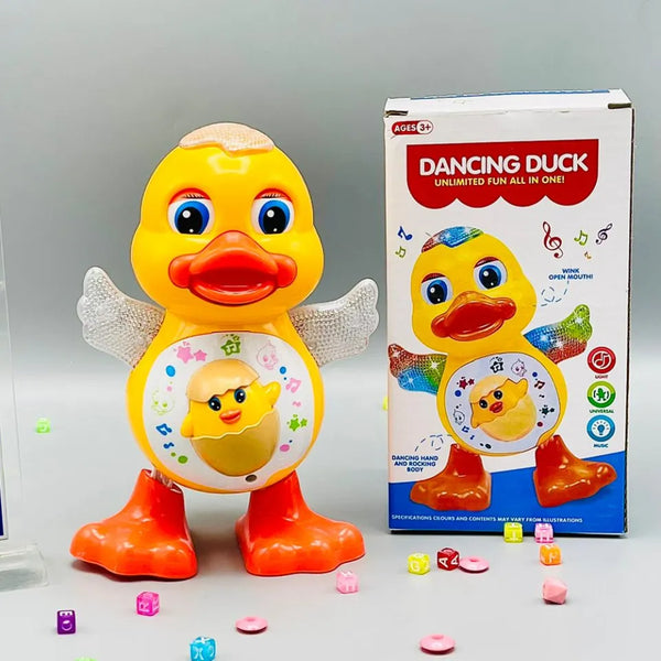 Dancing Duck Musical Toy with Lights & Sound