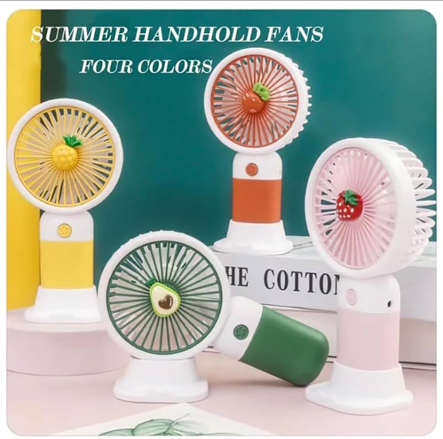 Cute Handheld USB Rechargeable Fan
