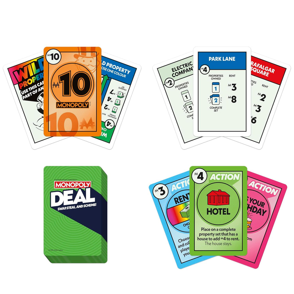 Monopoly Deal Swap & Steal Card Game