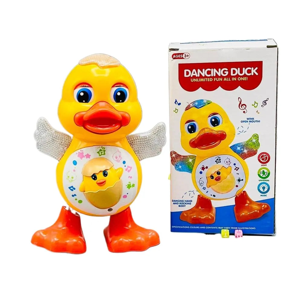 Dancing Duck Musical Toy with Lights & Sound