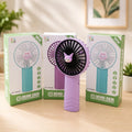 Cute Handheld USB Rechargeable Fan