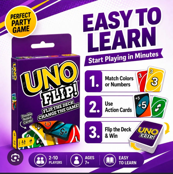 UNO Flip Edition – Board Game