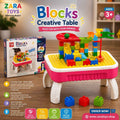 Kids Blocks Creative Table Building Set – Educational Learning Toy (3+ Years)