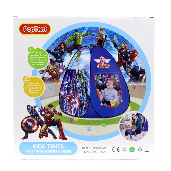 Kids Play Tent House with 50 Colorful Balls – Indoor & Outdoor Fun