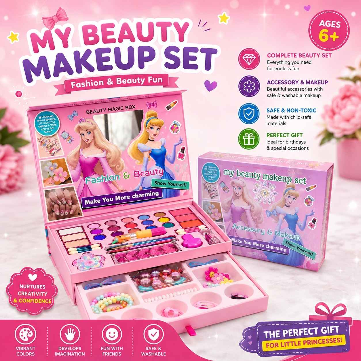 Beauty Magic Makeup Set for Girls ✨