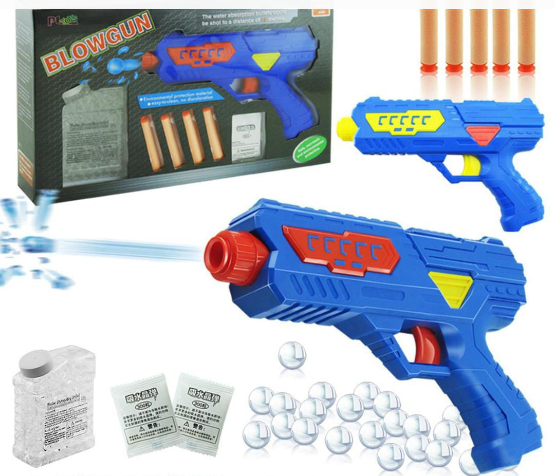 Manual Orbeez & Soft Bullet Blaster – 2-in-1 Action Toy Gun