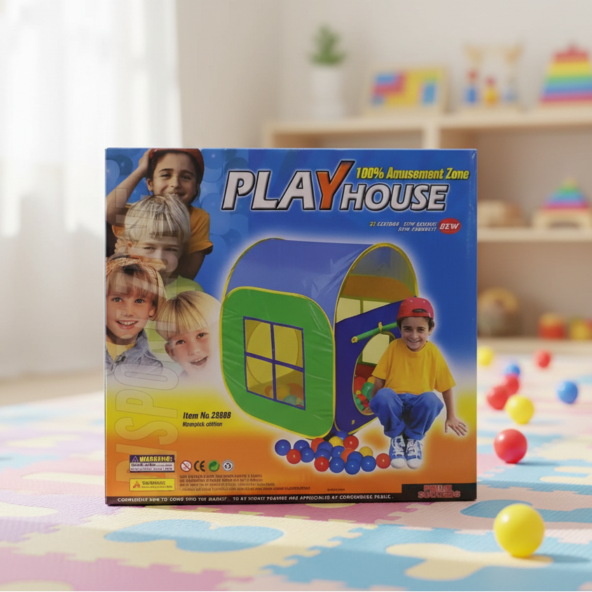 Kids Play Tent House without Balls – Indoor & Outdoor Fun