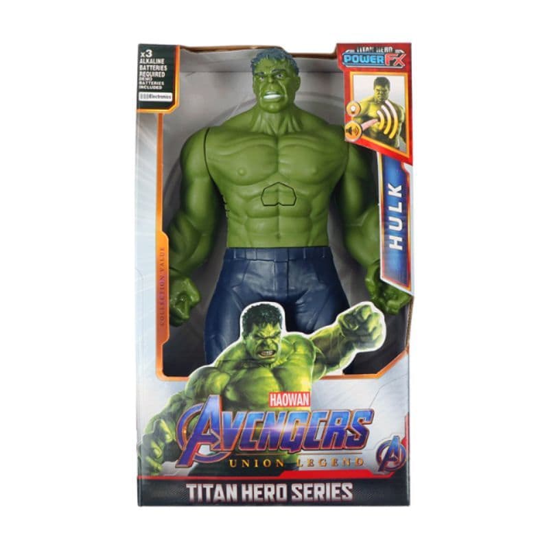 Hulk Action Figure with Light & Sound – Avengers Superhero Toy