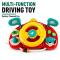 Multi-Function Driving Steering Wheel Toy for Kids – Battery Operated Learning Toy