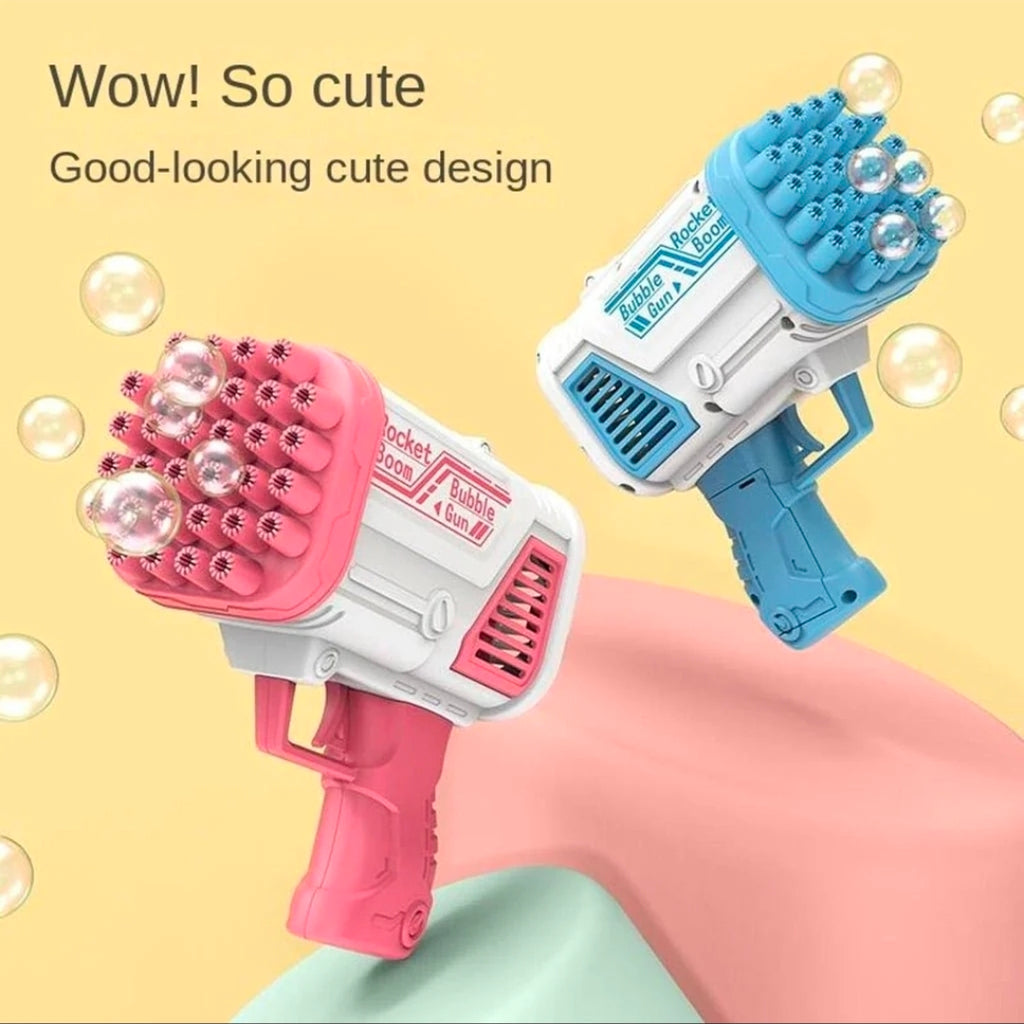 Bazooka Bubble Gun – Automatic Bubble Blaster for Kids