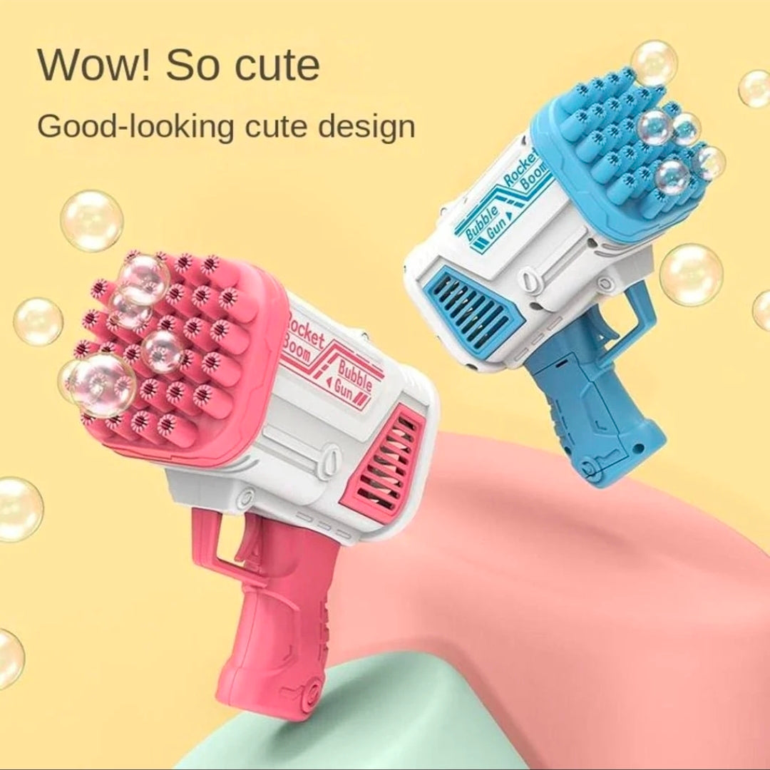 Bazooka Bubble Gun – Automatic Bubble Blaster for Kids