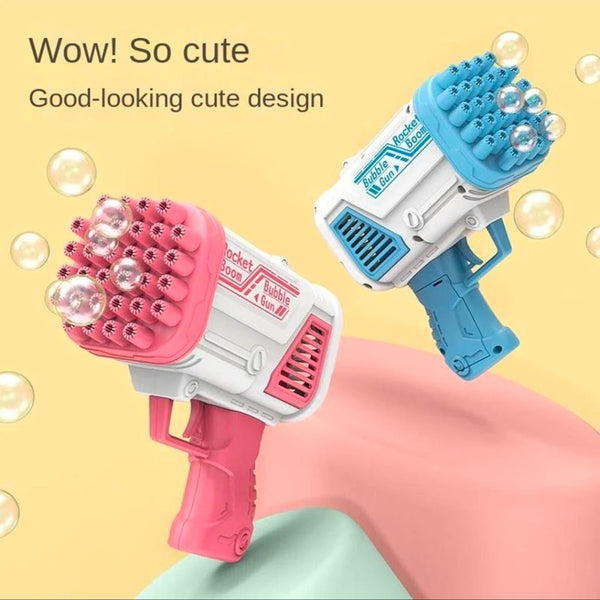 Bazooka Bubble Gun – Automatic Bubble Blaster for Kids
