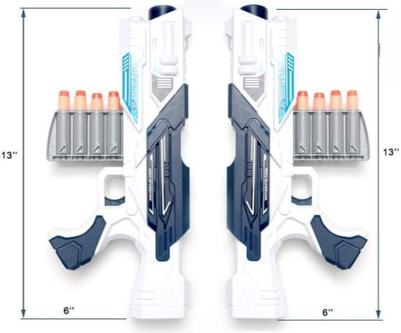 Star Warrior Soft Bullet Gun – Manual Foam Dart Blaster