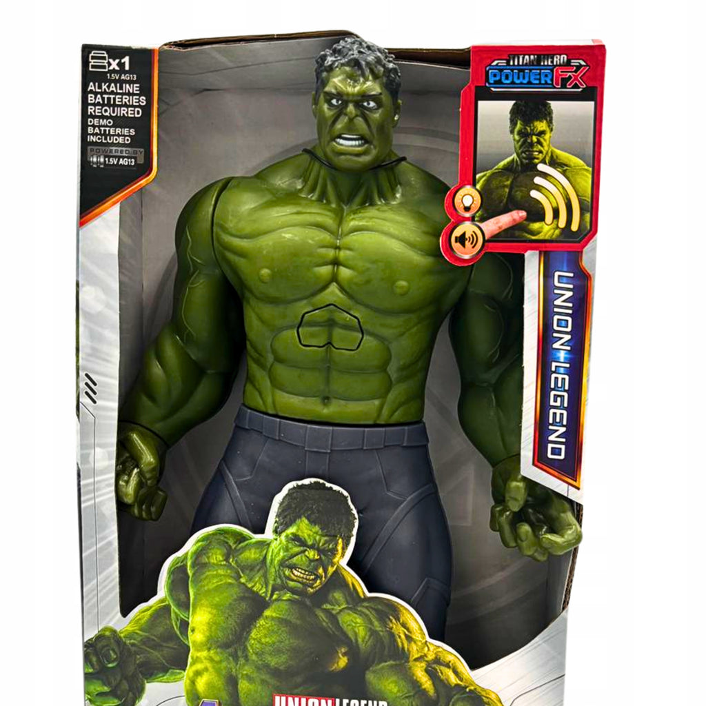 Hulk Action Figure with Light & Sound – Avengers Superhero Toy