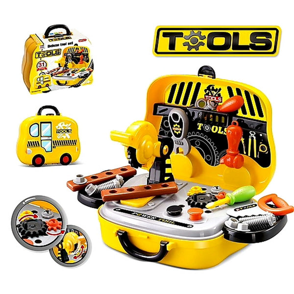 Kids Tool Set Portable Toolbox Play Set for Boys
