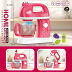 Kids Pretend Play Kitchen Mixer Toy Set Baking Mixer
