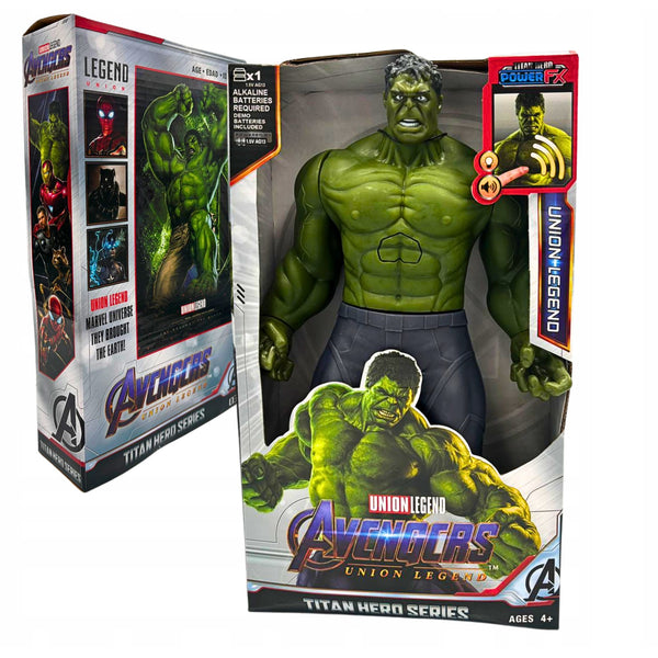 Hulk Action Figure with Light & Sound – Avengers Superhero Toy