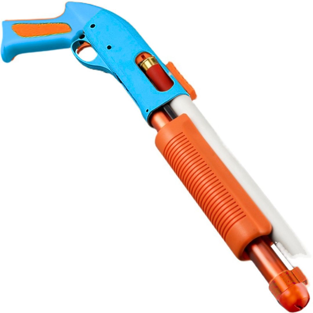 Pump Action Soft Bullet Blaster – Foam Dart Toy Gun
