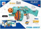 Blast Automatic Soft Bullet Gun – Rotating Drum Foam Dart Blaster