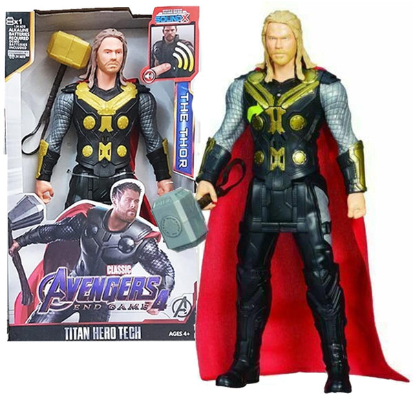 Thor Titan Hero Action Figure with Light & Sound – Superhero Toy for Kids