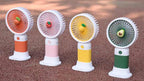 Cute Handheld USB Rechargeable Fan