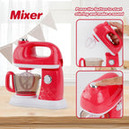 Kids Pretend Play Kitchen Mixer Toy Set Baking Mixer